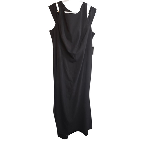Vince Camuto Women's Black Maxi Dress Size 20W Formal Party - Picture 1 of 9